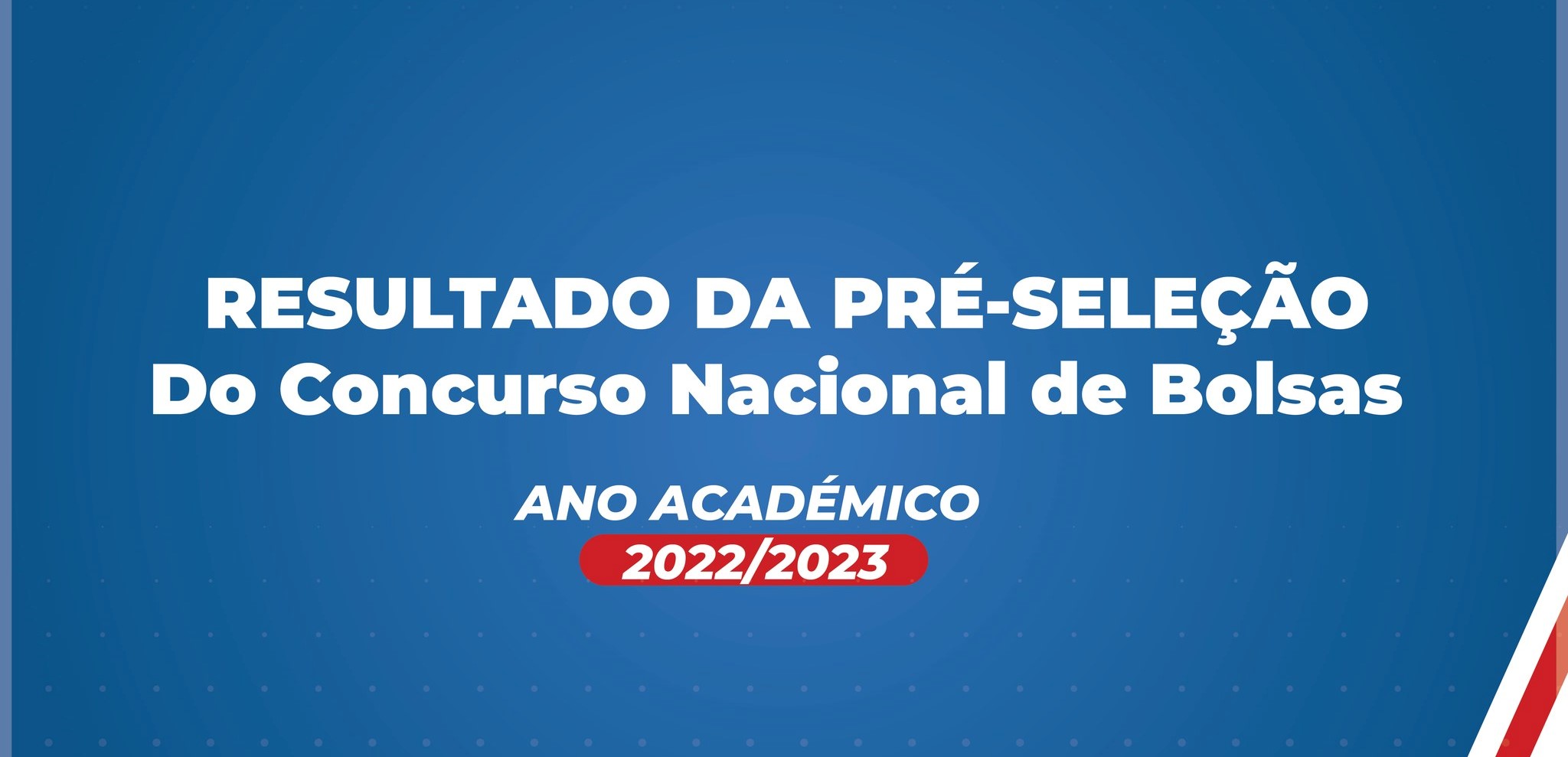 Bolsas Nacionais 2223