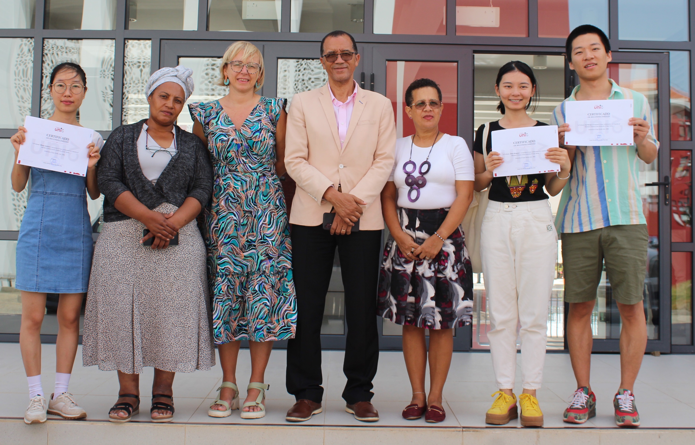 Entrega Certificados Profs Mandarim 1