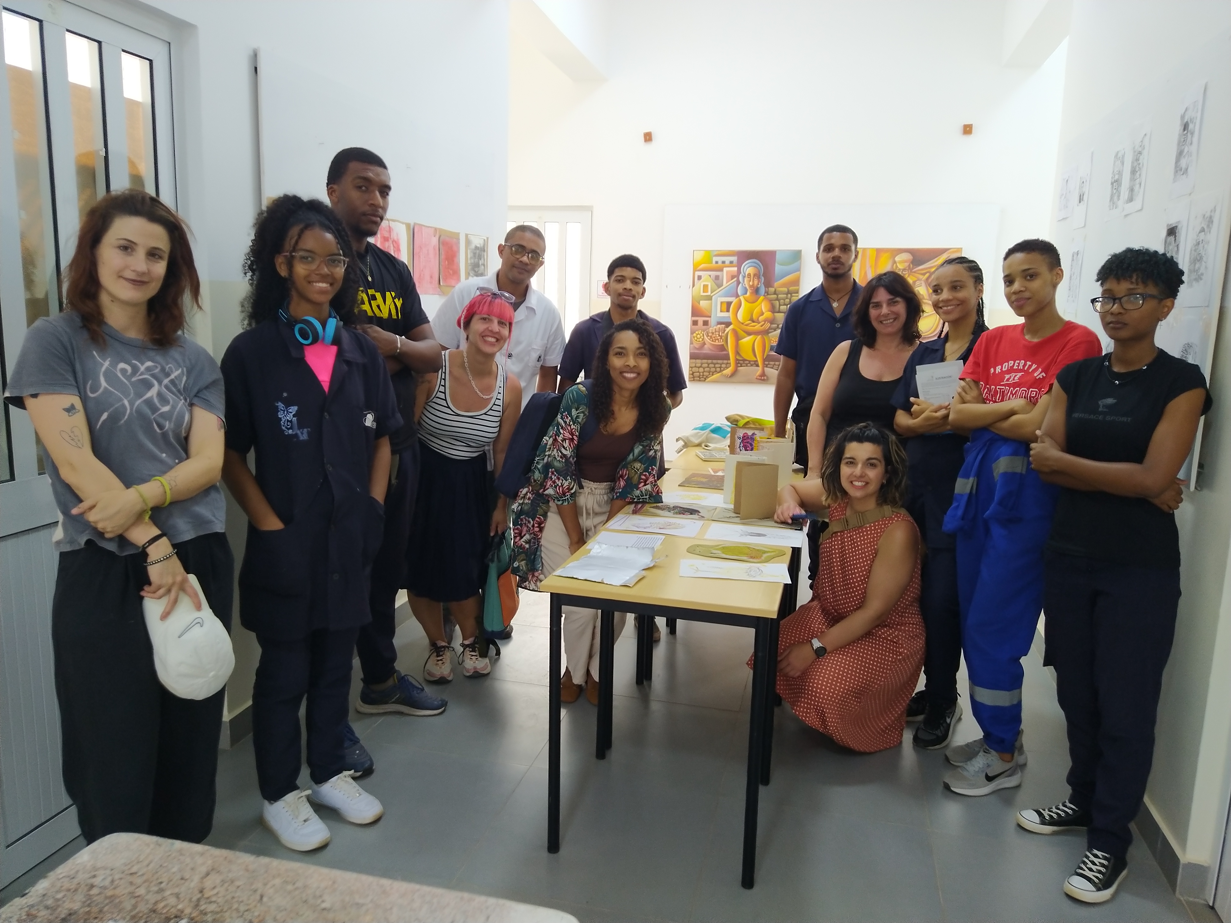 INTERCÂMBIO COM ESTUDANTES ESCOLA TÉCNICA