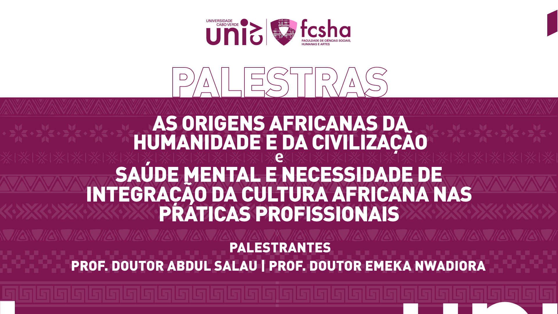 Palestra Africana site